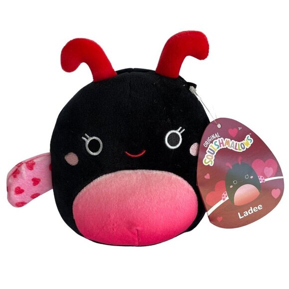 NEW Squishmallows Ladee The Ladybug Valentine's Day Stuffed Animal Plush Toy - Picture 1 of 9